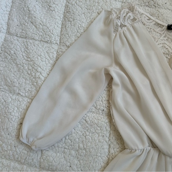 ECLIPSE White Romper - Long Sleeve - Picture 4 of 9